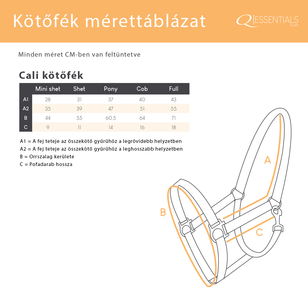 Q Cali small kötőfék Q Cali small kötőfék