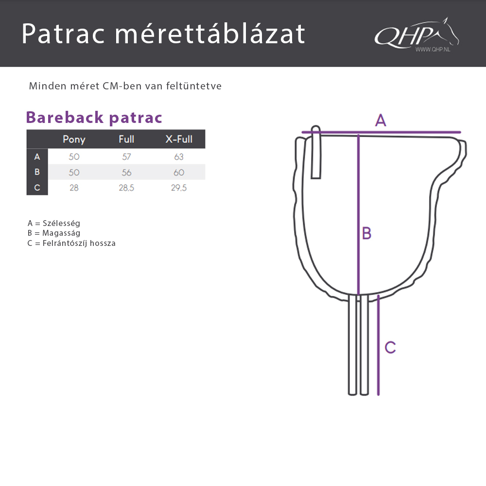 QHP Bareback Patrac
