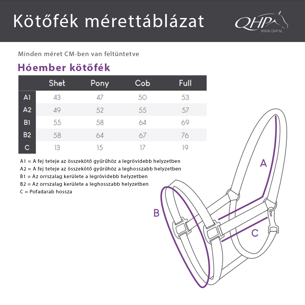 QHP hóember kötőfék