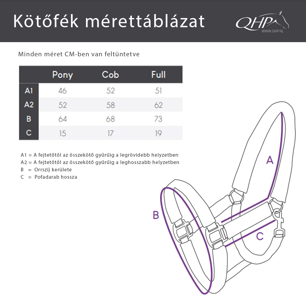 QHP Zahra kötőfék