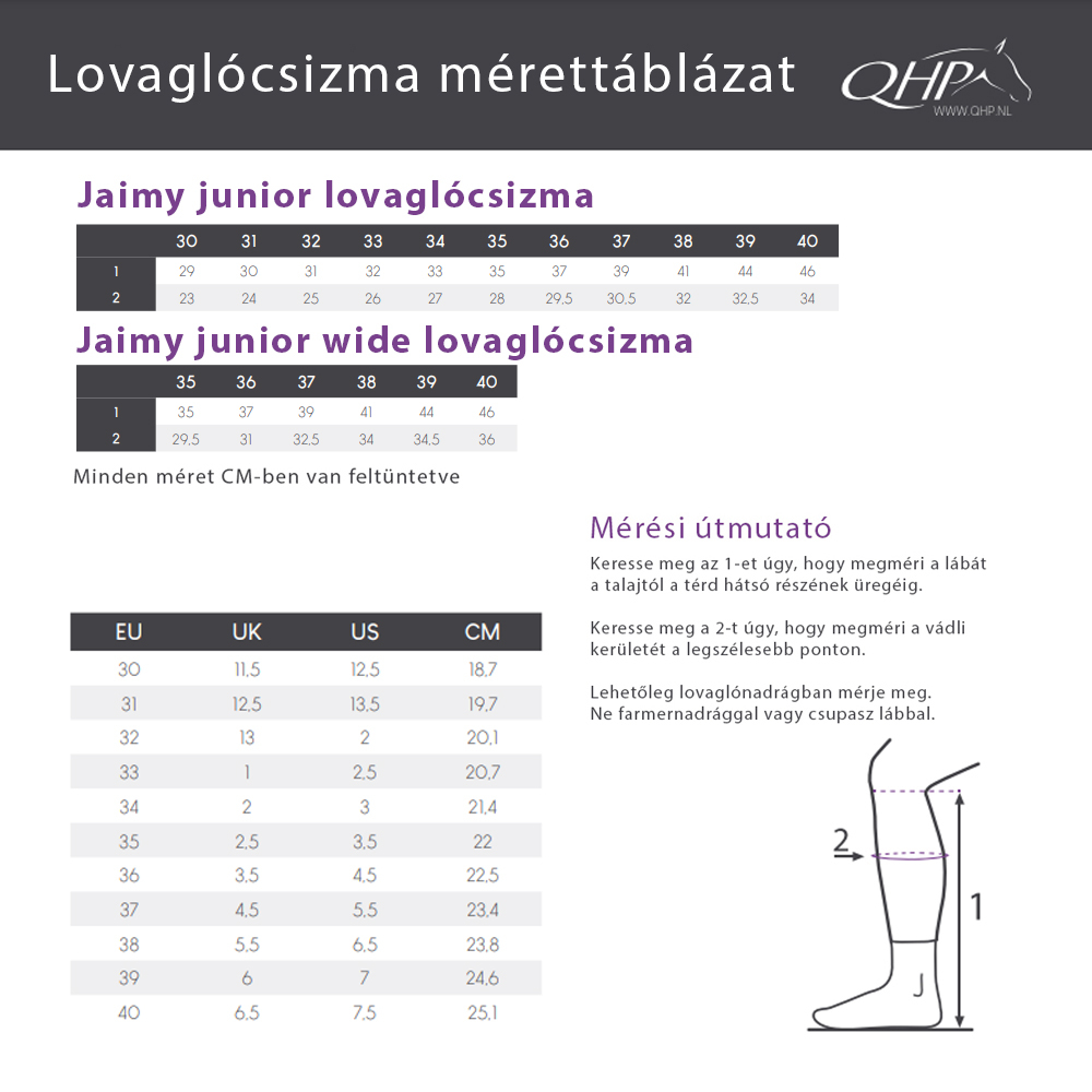 QHP Jaimy lovaglócsizma