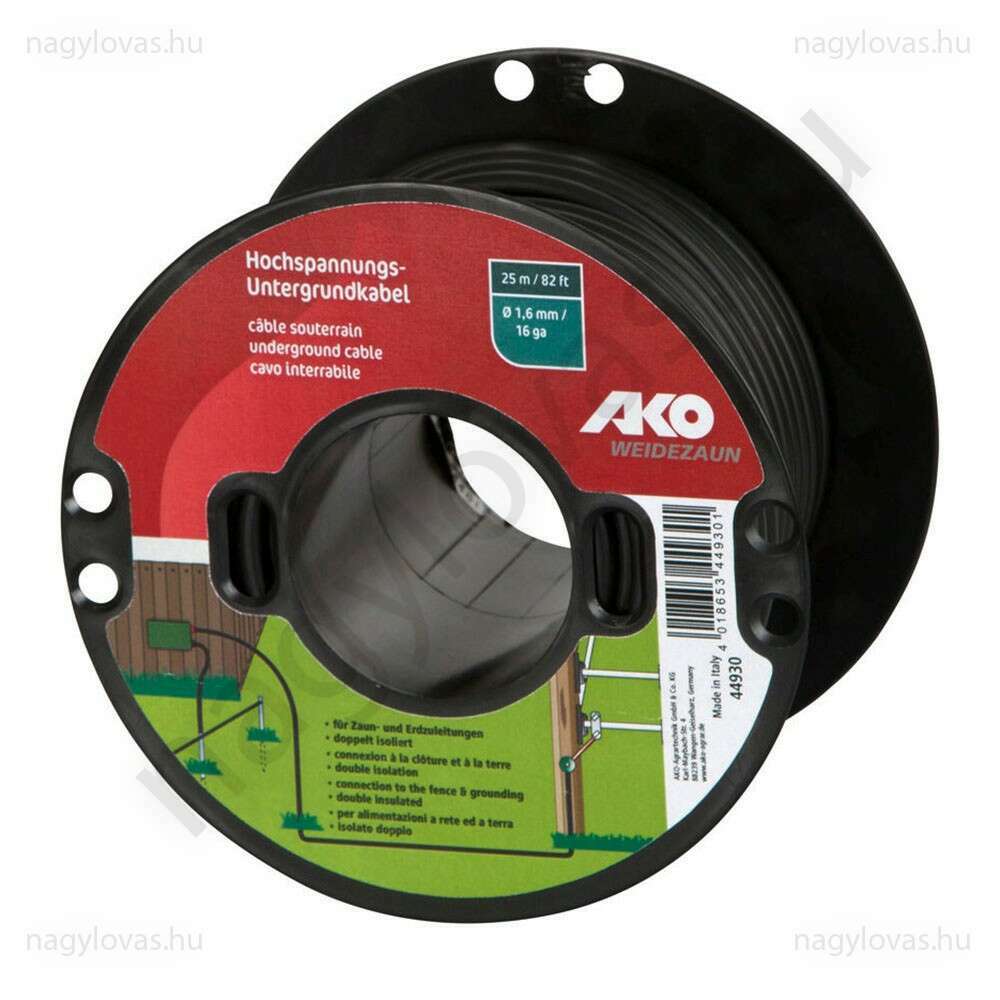 Ako földkábel 25m
