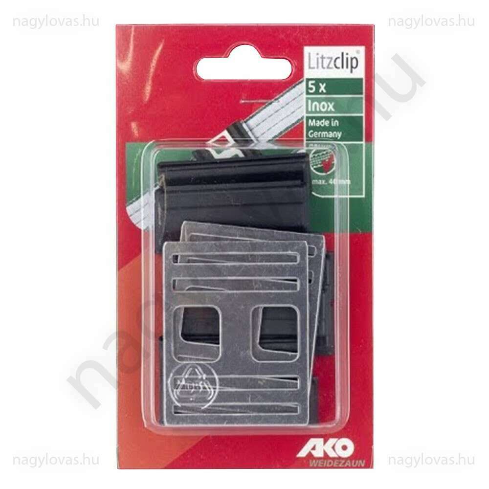 AKO Litzclip szalag összekötő 4cm 1db/csomag