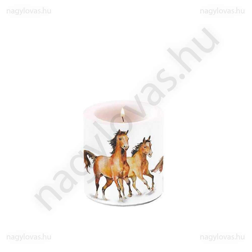 Ambiente Wild Horses átvilágítós gyertya
