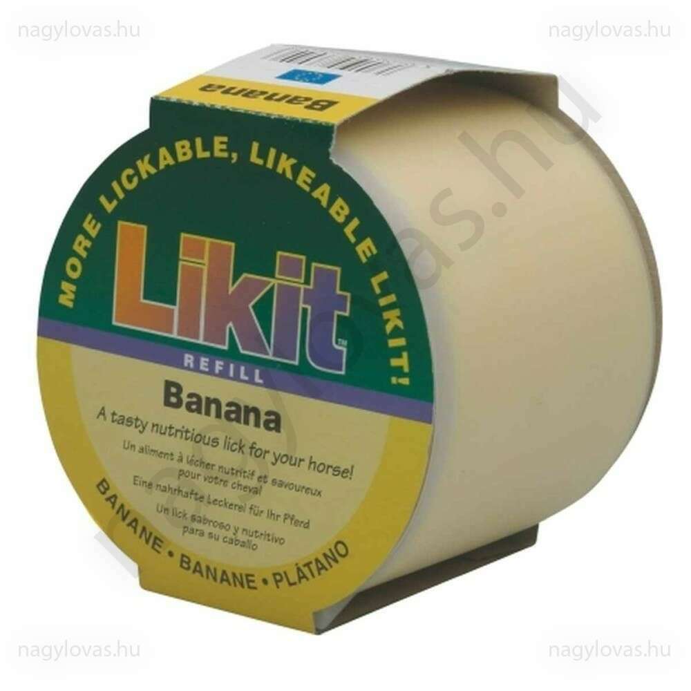 Banános Likit izesített nyalósó 650g