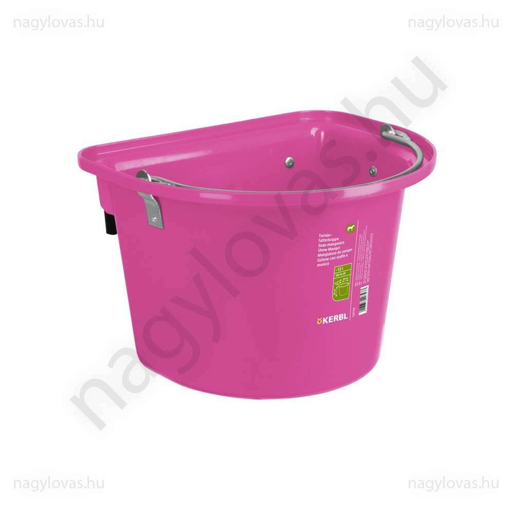 Beakasztható etető füllel pink