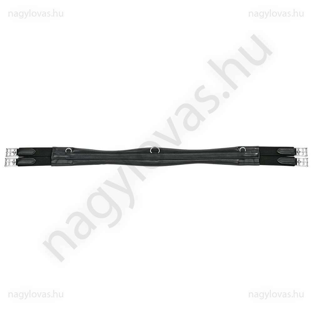 Busse műbőr gumis heveder fekete120cm
