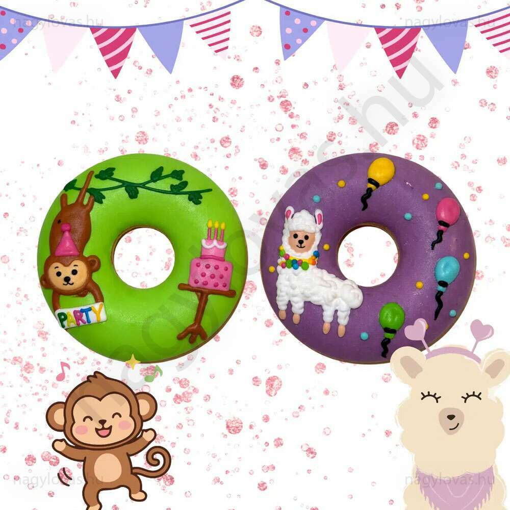 CandyHorse Donuts cukormázas fánk jutalomfalat 2db