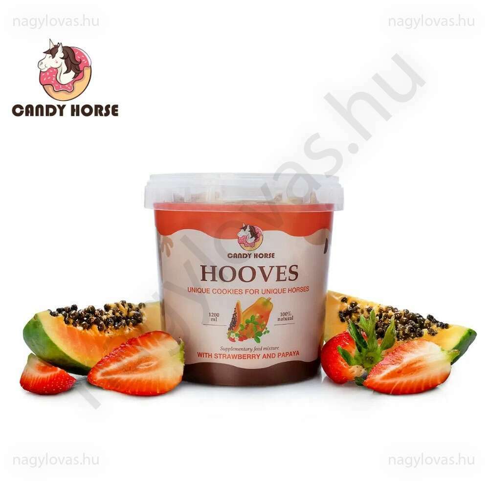 CandyHorse Hooves jutalomfalat papaja/eper