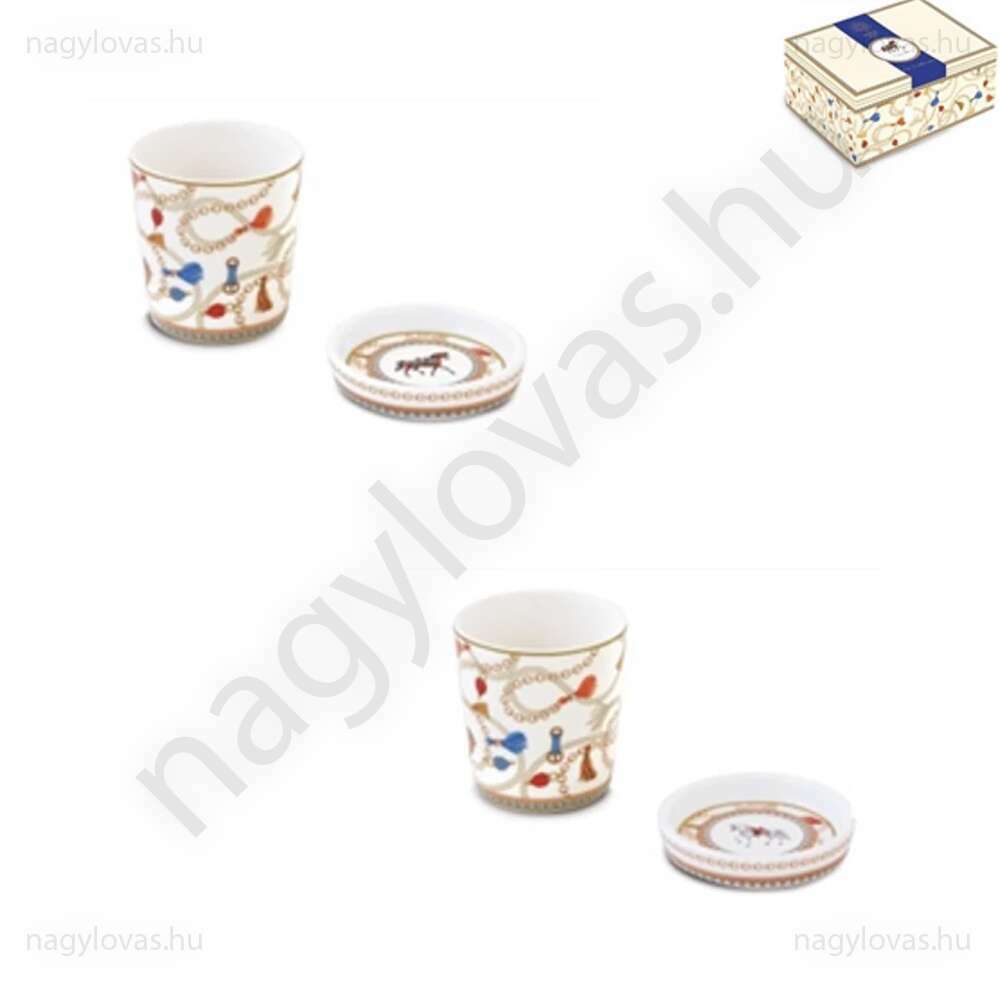 Cheval porcelán eszpresszópohár 90ml