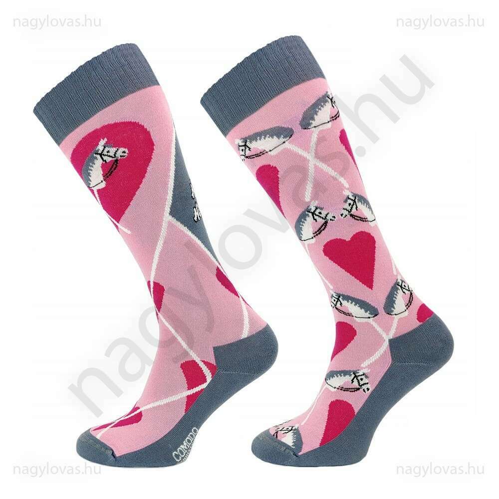 Comodo Hobby Horse zokni 31-34 pink