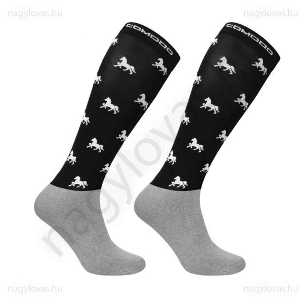 Comodo Riding Technical Horse zokni szürke 31-34