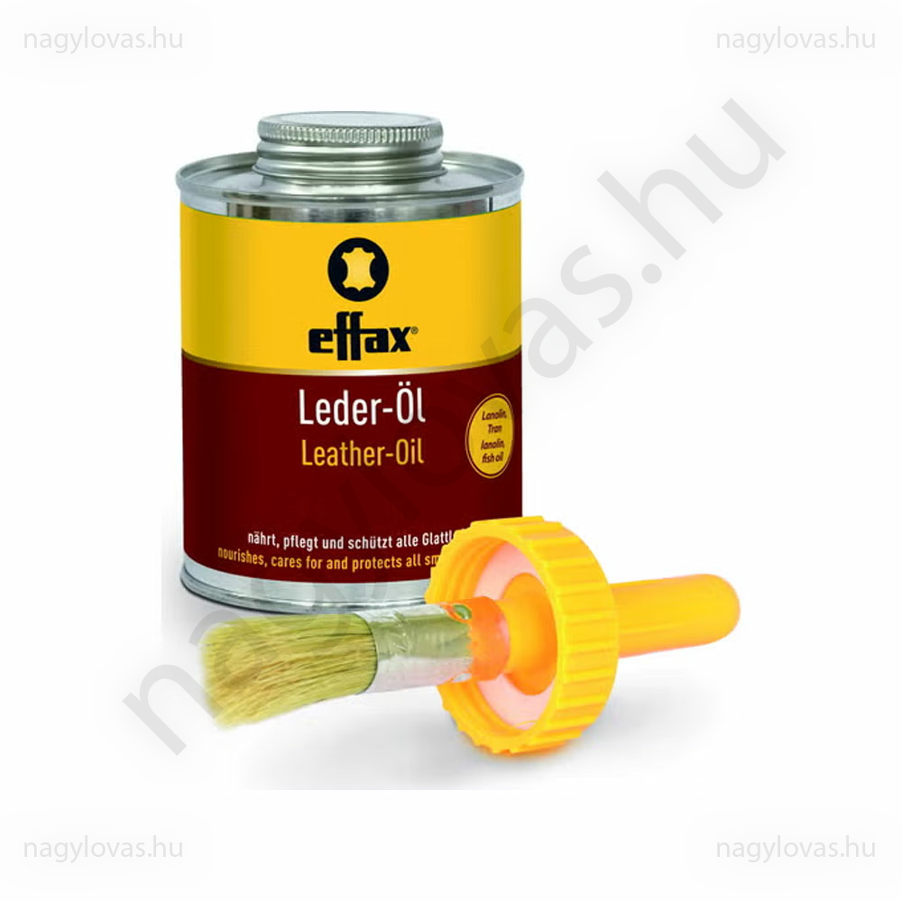 Effax Leder-Öl ecsettel bőrolaj 475ml
