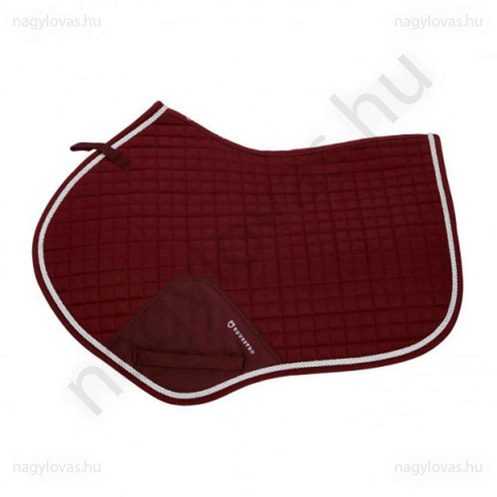 Equestro Jumping nyeregalátét bordó