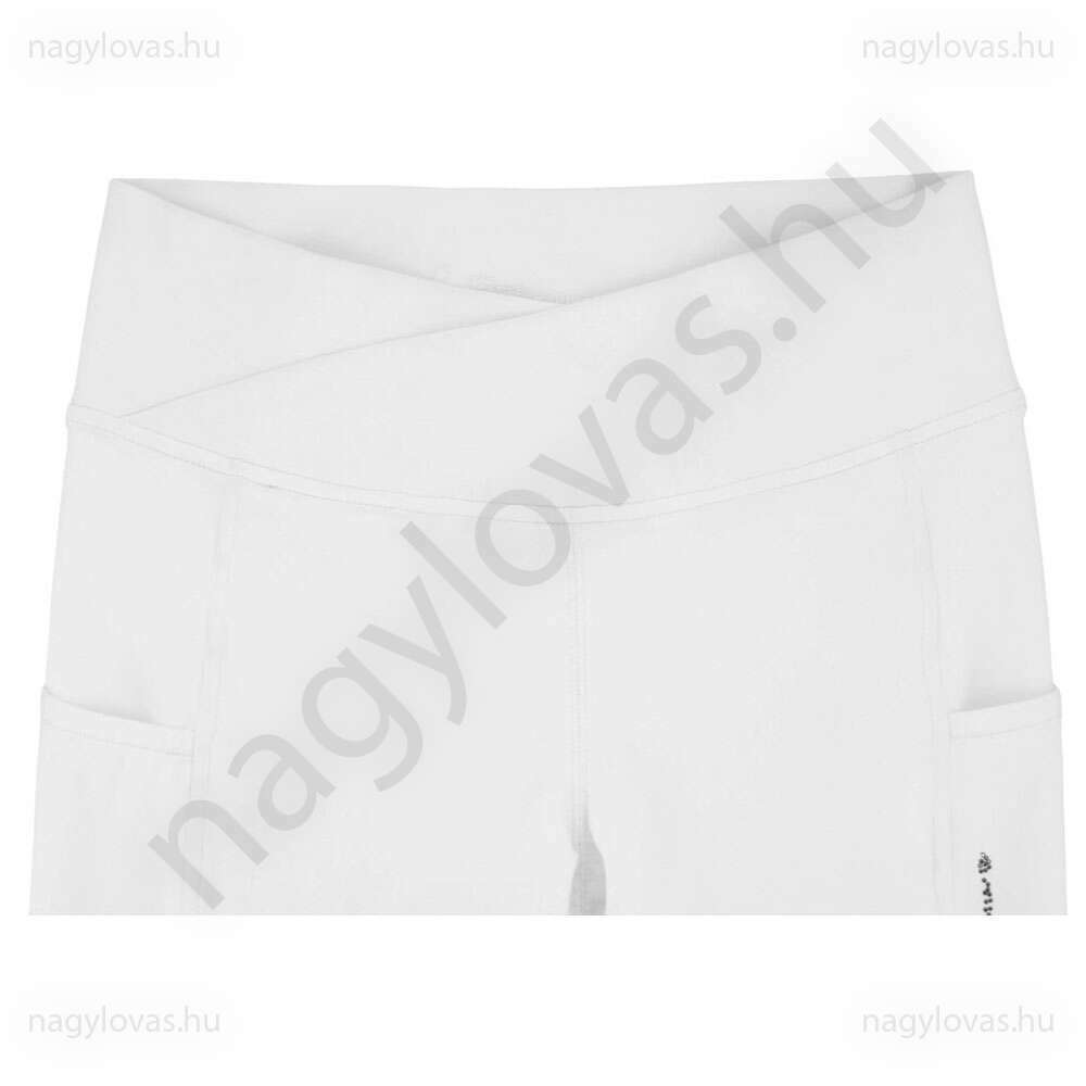 Equi-Theme Flora lovagló leggings fehér