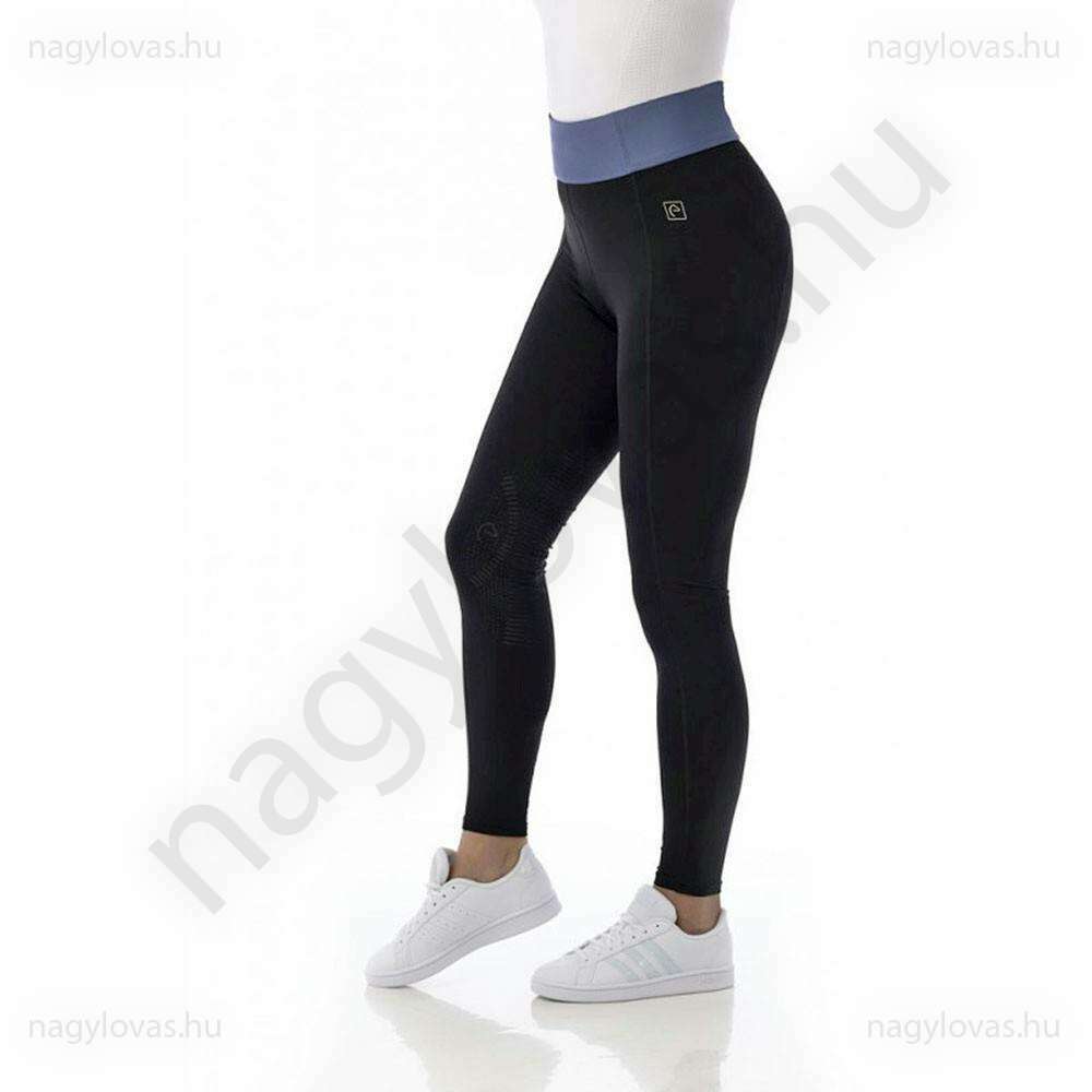 Equi-Theme lovagló leggings fekete/kék