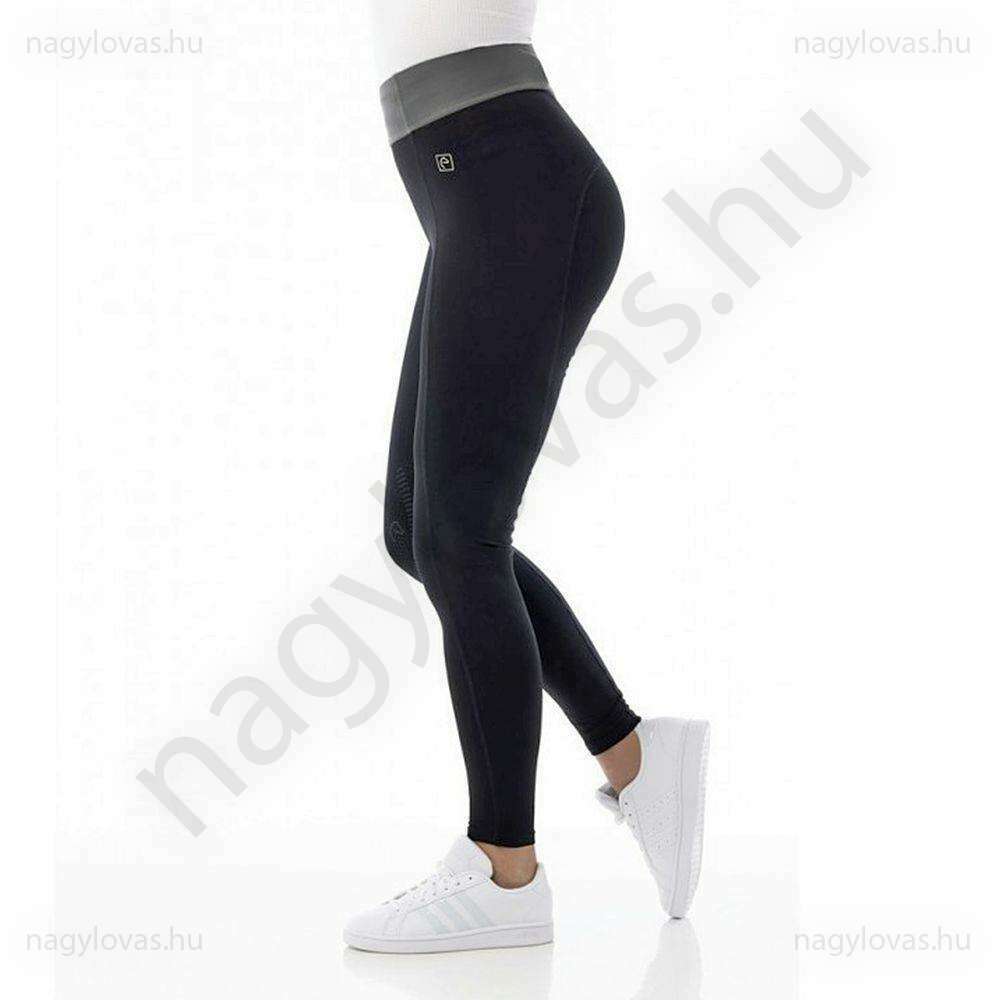 Equi-Theme lovagló leggings fekete/khaki