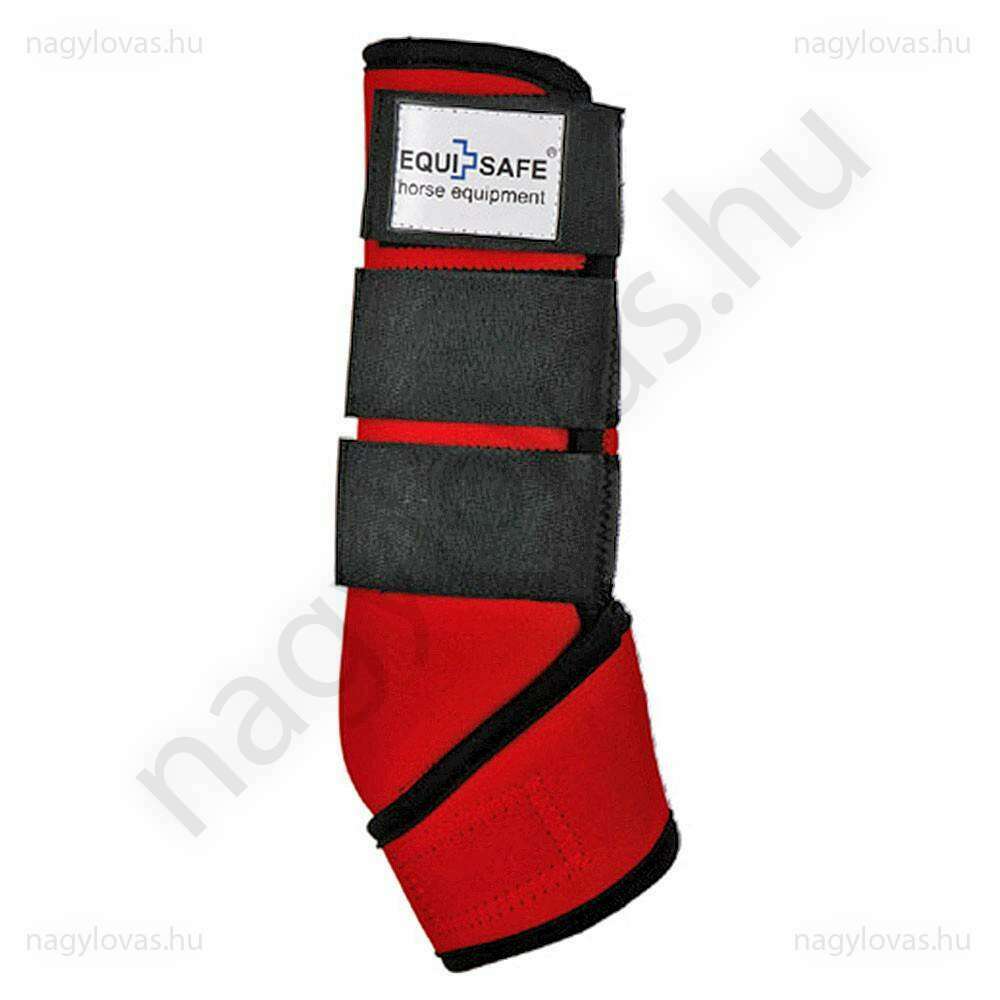 Equisafe Colorado ínvédő piros/fekete M
