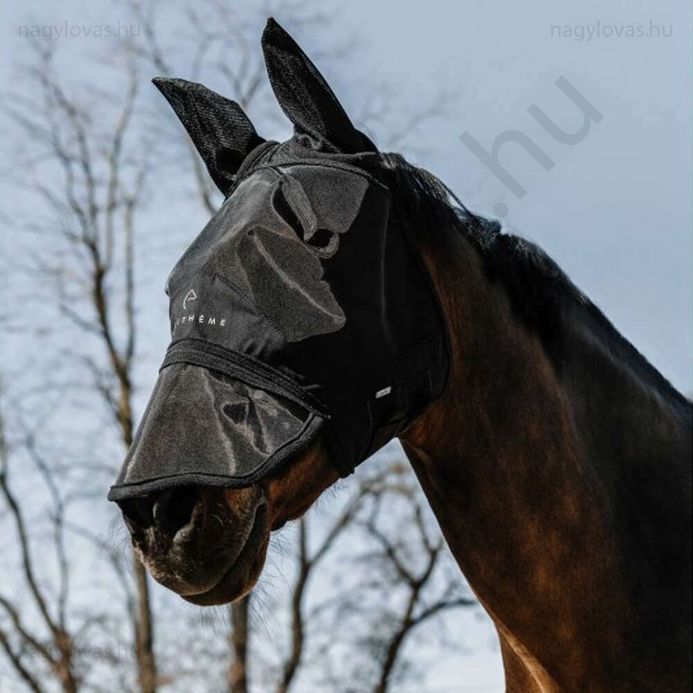 Equithéme Zipper légymaszk fekete
