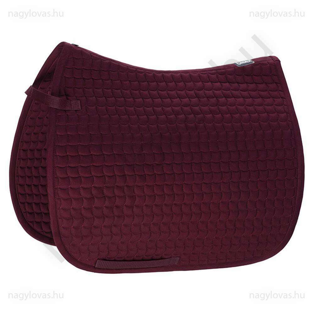 Eskadron Basic Cotton díjlovas nyeregalátét bordó