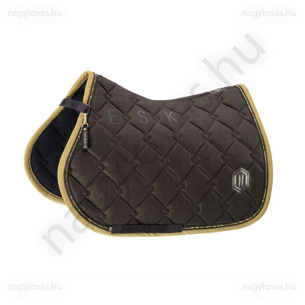 Eskadron Cotton Glitter Crystal nyeregalátét barna