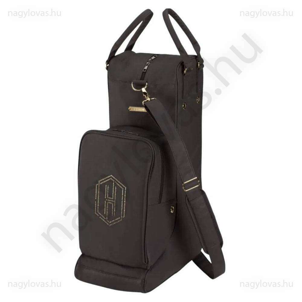 Eskadron Faux Leather csizma és kobaktáska barna 