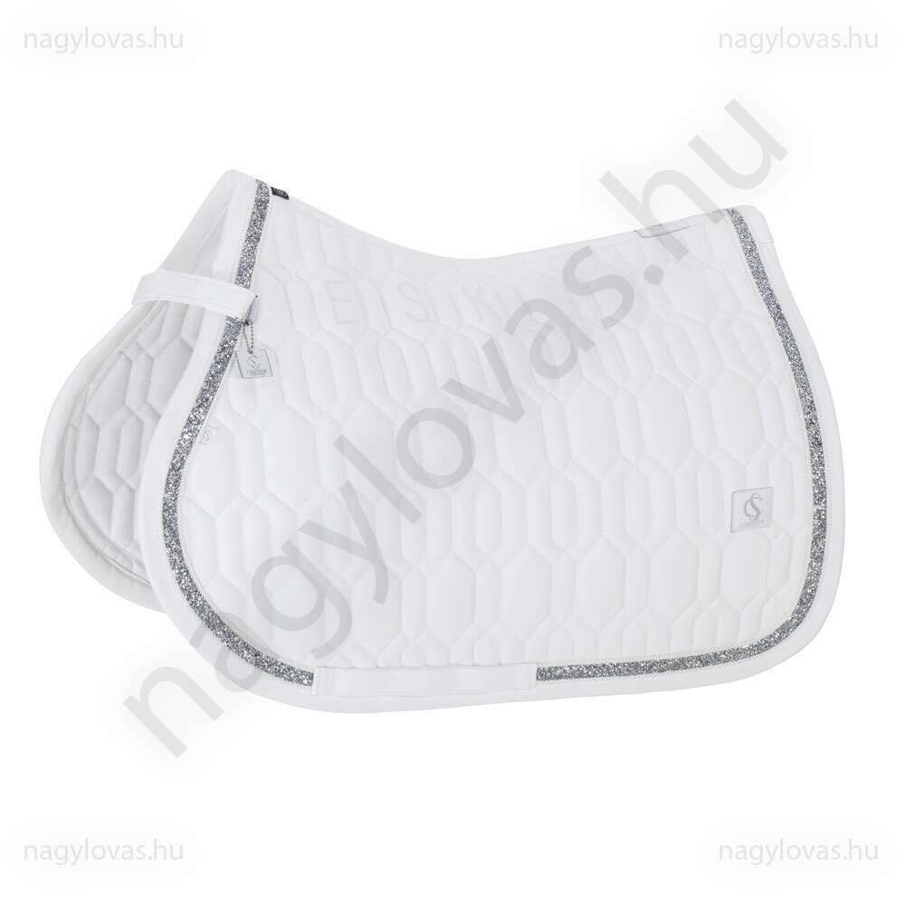 Eskadron Softshell Jewel nyeregalátét fehér
