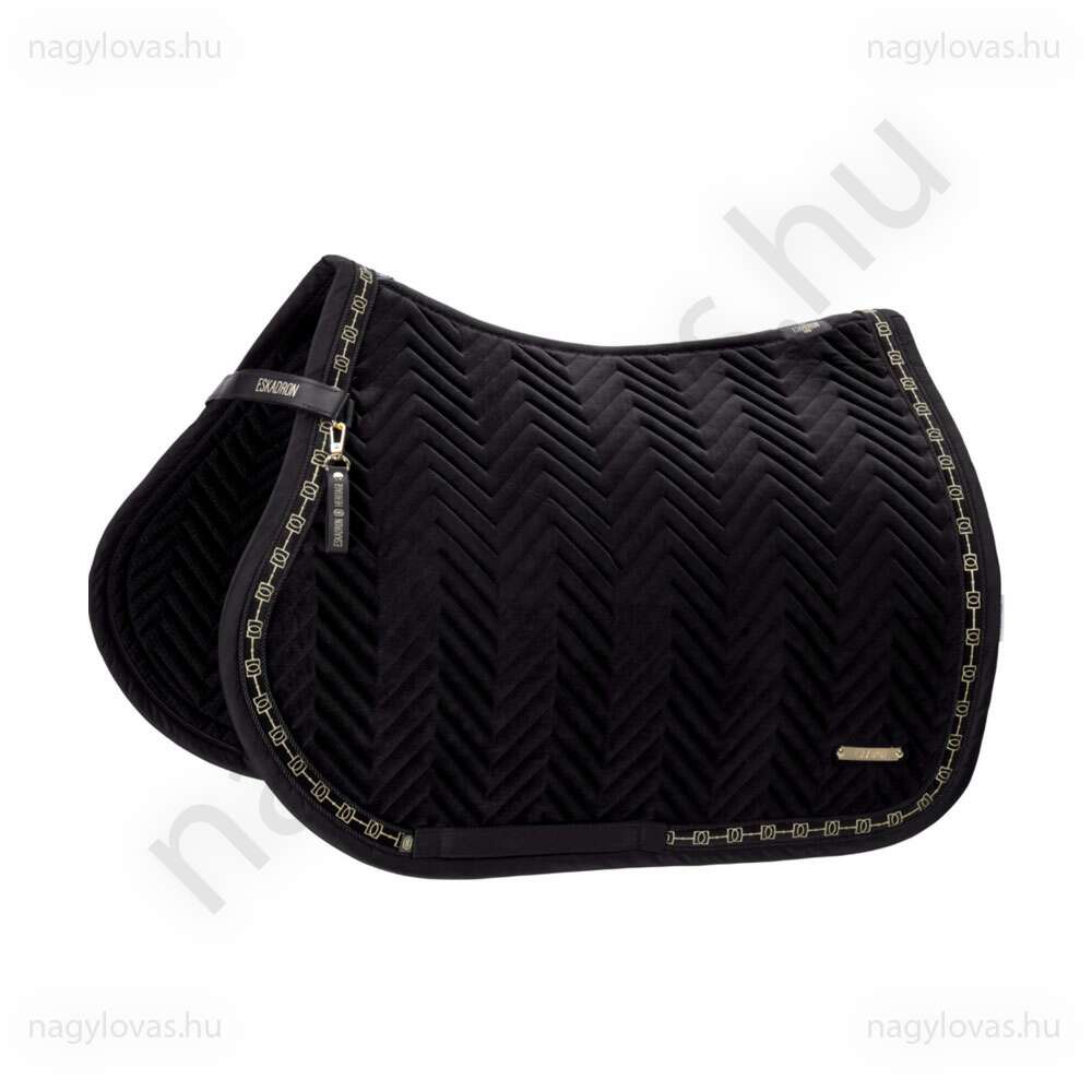 Eskadron Velvet Heritage nyeregalátét fekete