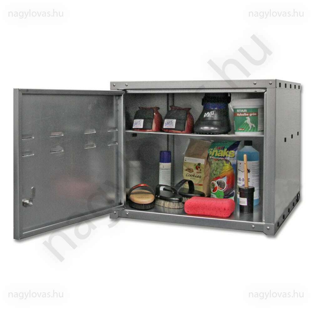 Fém nyeregszekrény 60*60*50cm