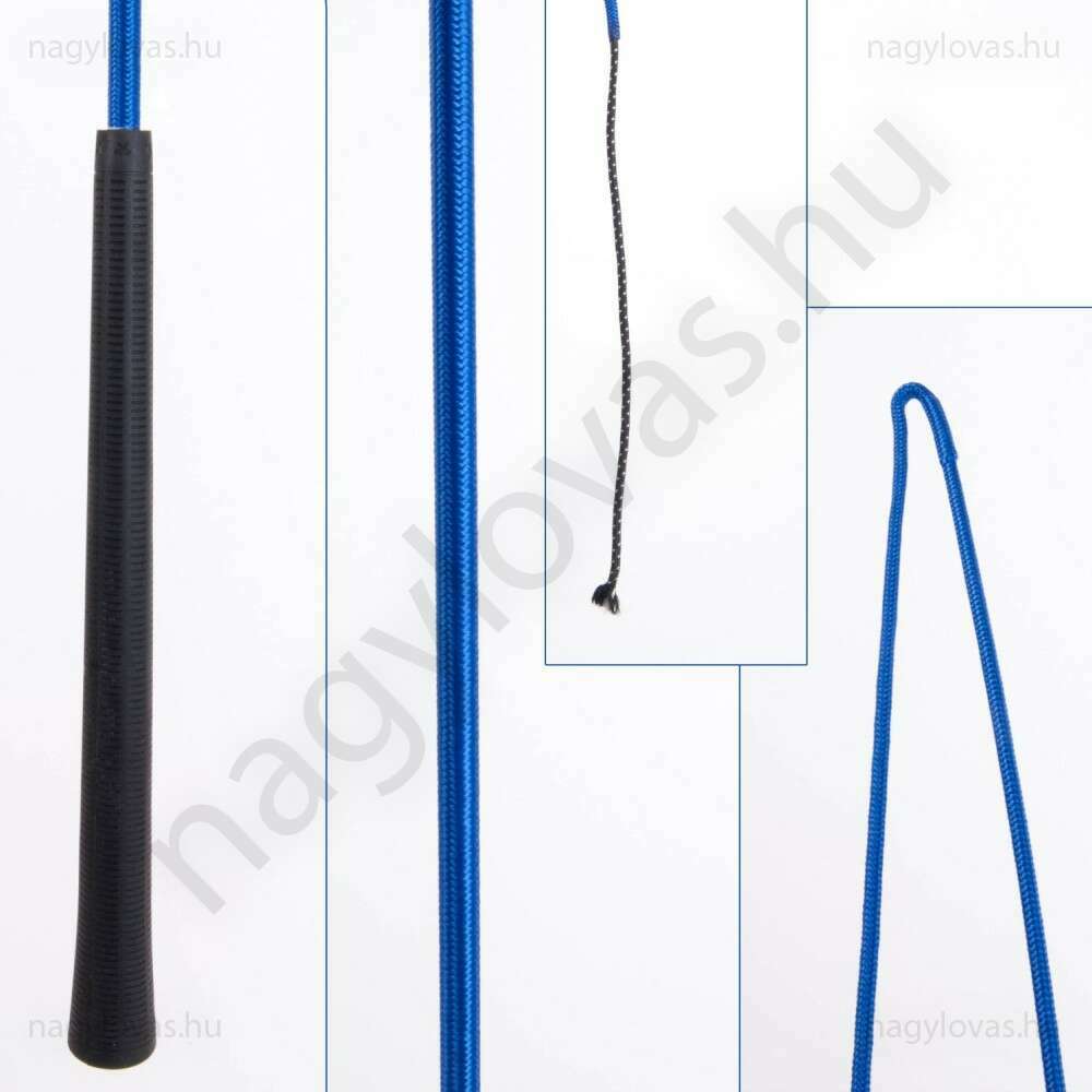 Futószárazó ostor golf fogóval azúrkék 2m