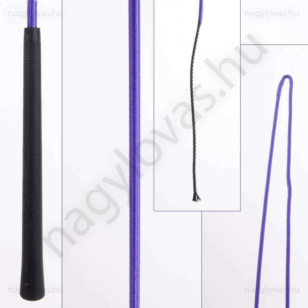 Futószárazó ostor golf fogóval lila 2m