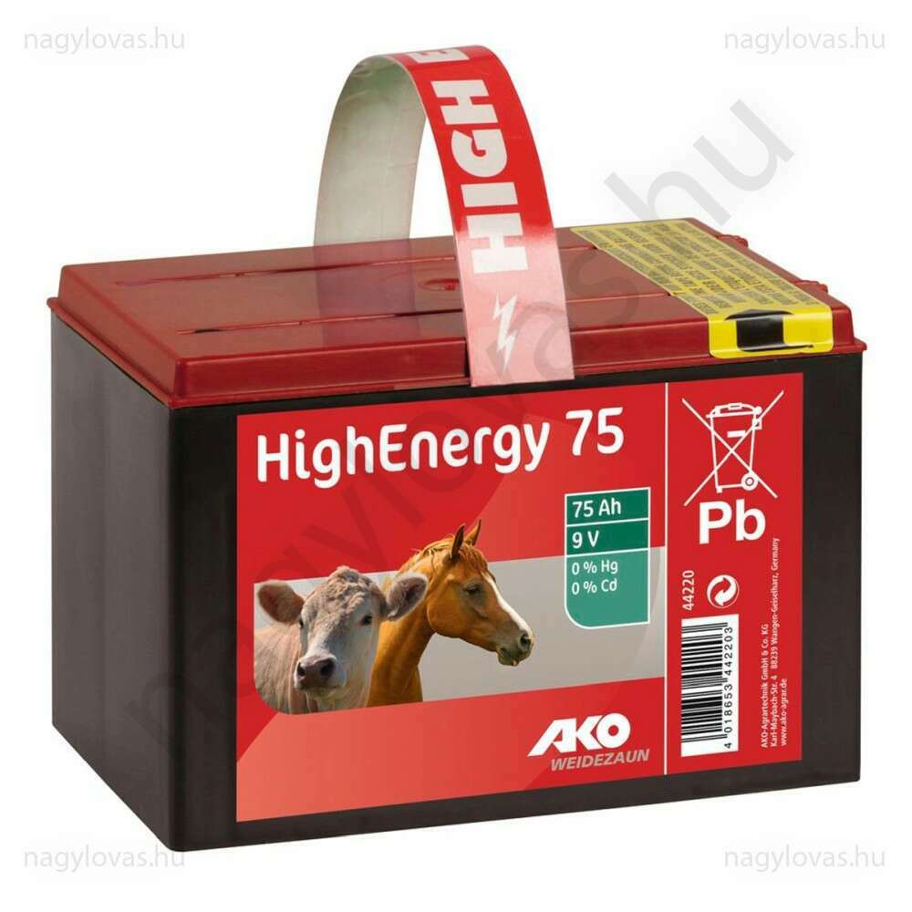 HighEnergy75 elem 9V/75Ah