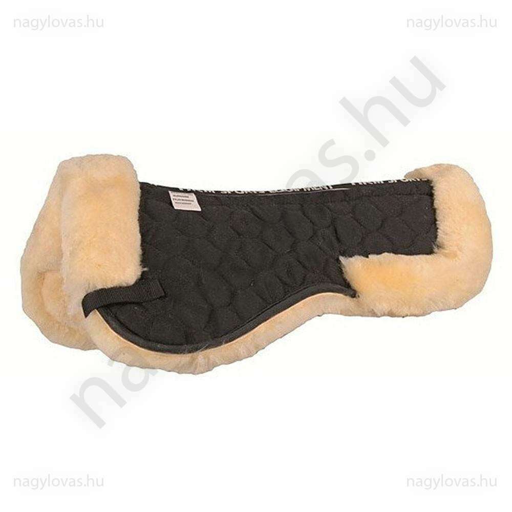 HKM bárányszőr nyeregemelő  natur/barna