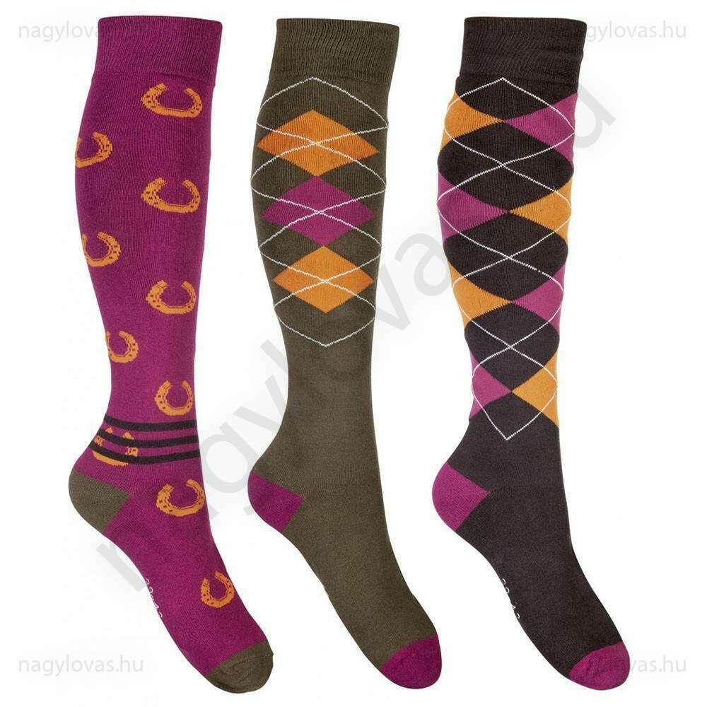 HKM Cardiff zokni 3db 35-38