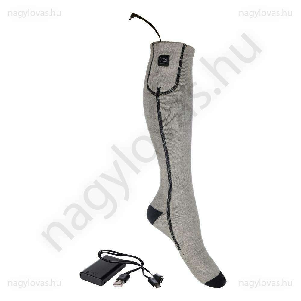 HKM Keep Warm fűthető zokni szürke