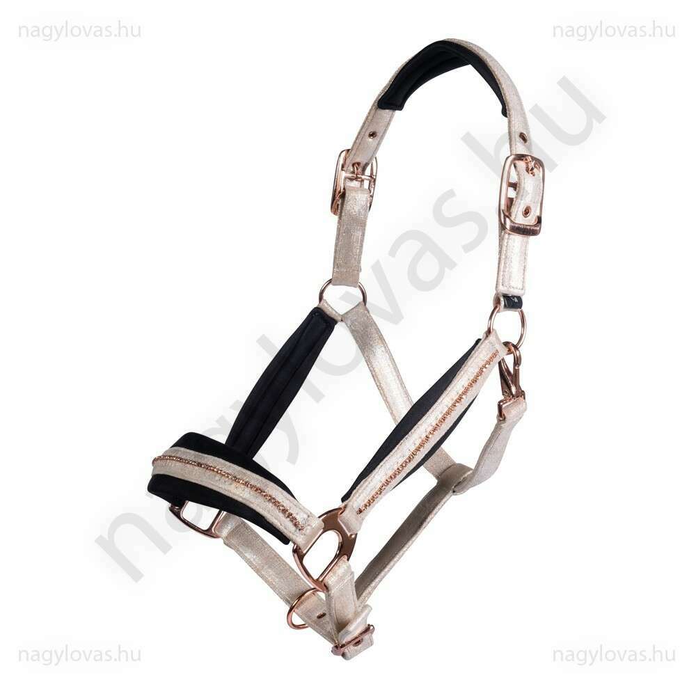 HKM Rosegold Elegant kötőfék vanilia