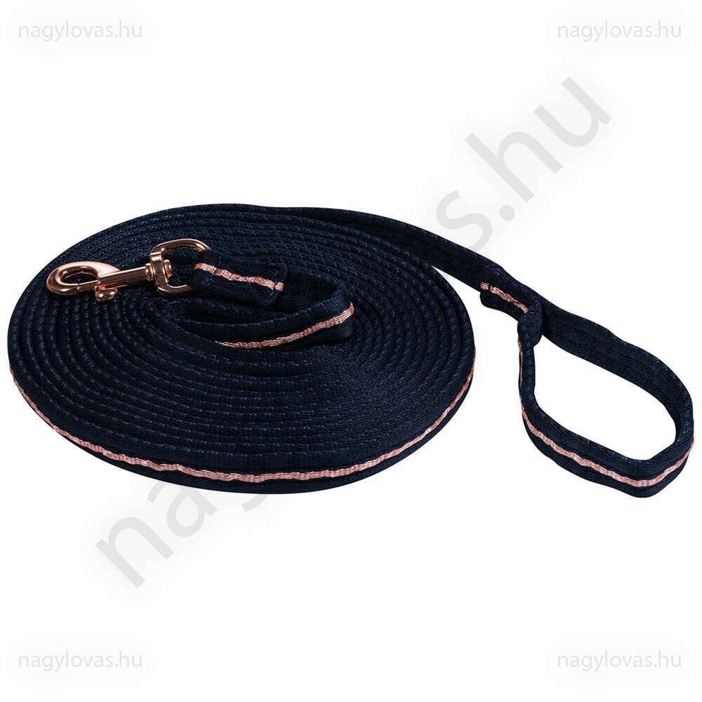 HKM Rosegold Glamour futószár 8m navy