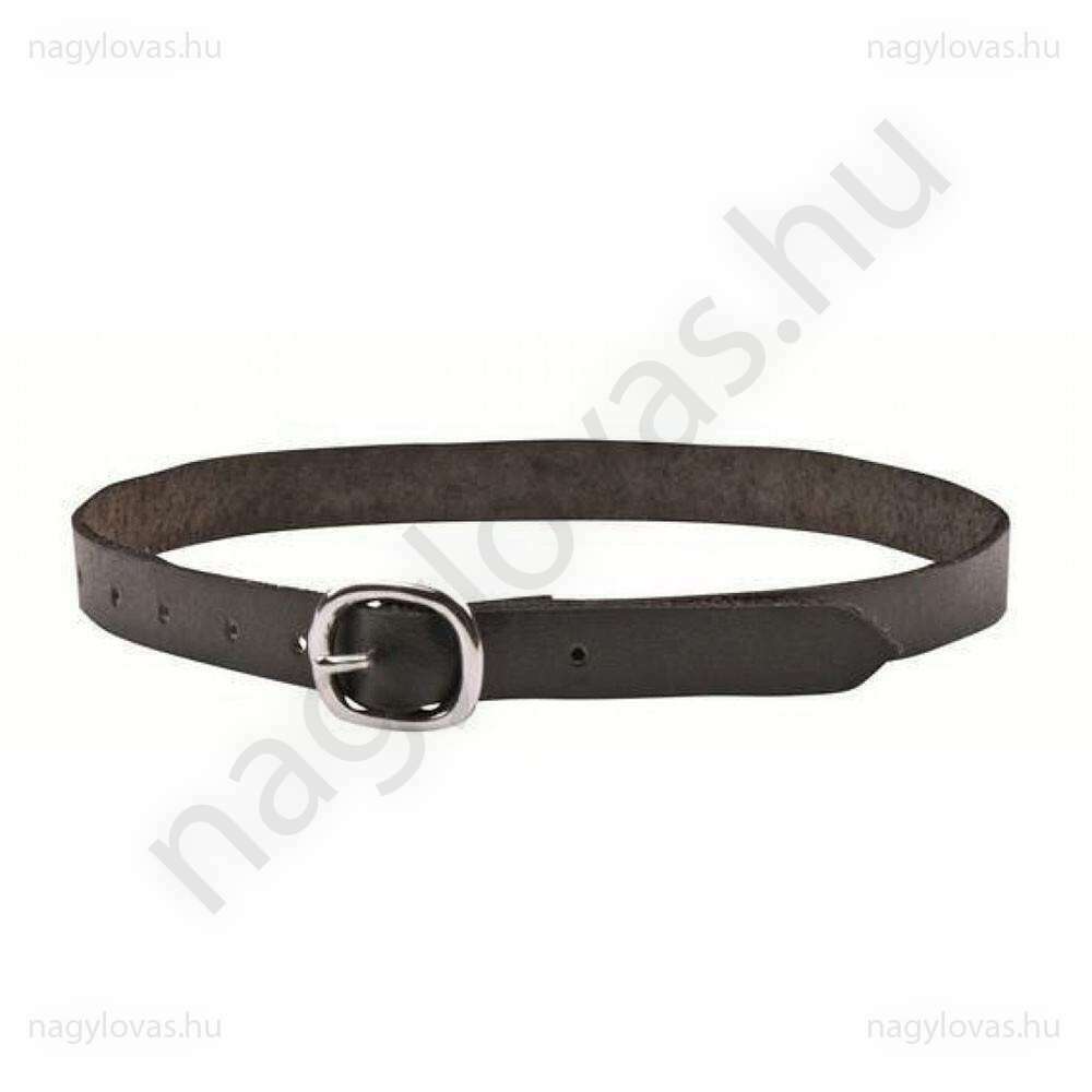 HKM sarkantyúszíj bőr fekete