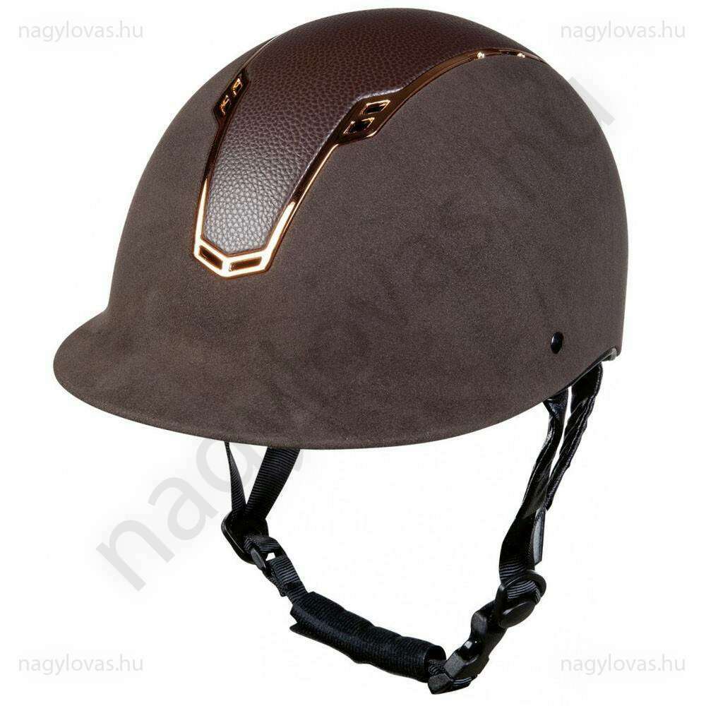 HKM Wien lovaglókobak 57-59cm barna/rosegold