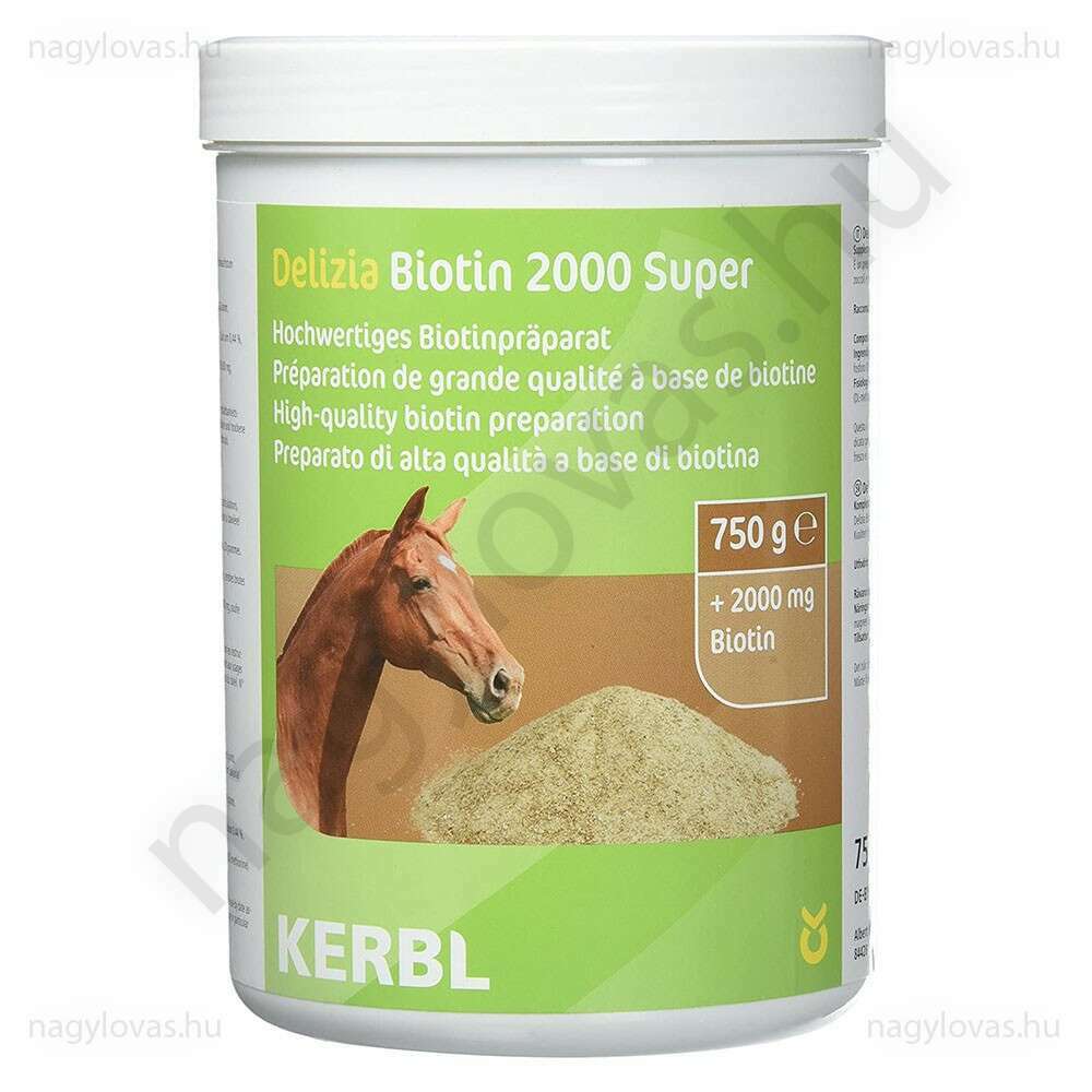 Kerbl Delizia Biotin 2000 Super 750g