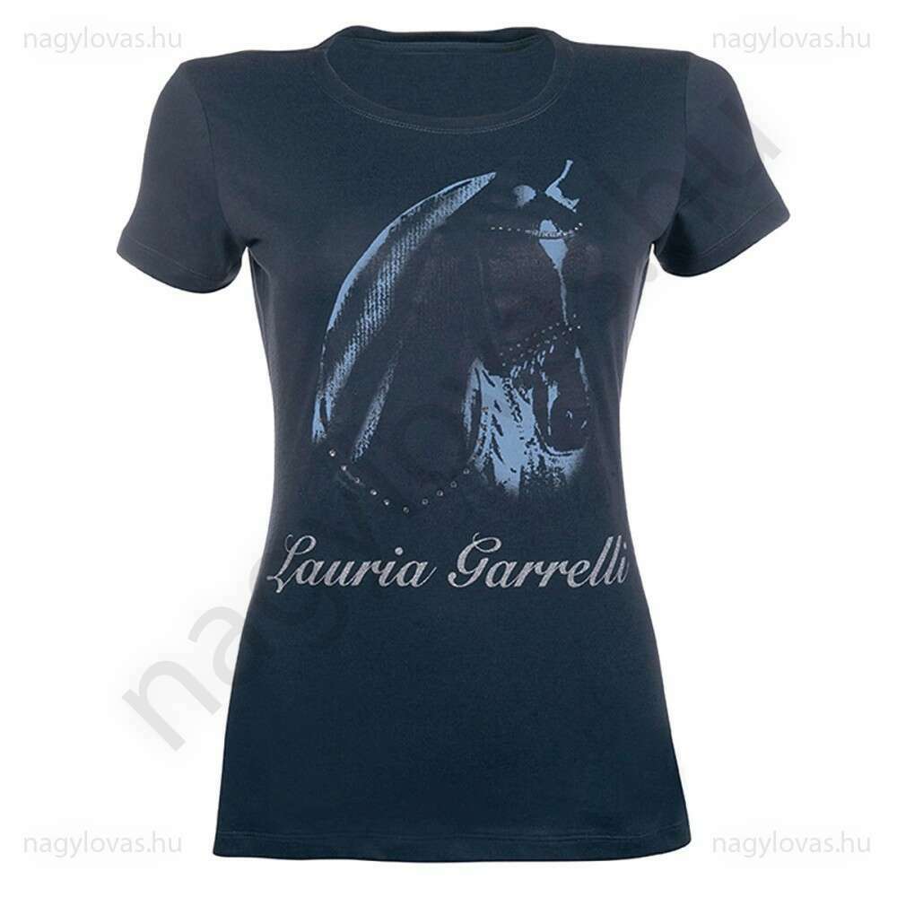 Lauria Garrelli kék póló