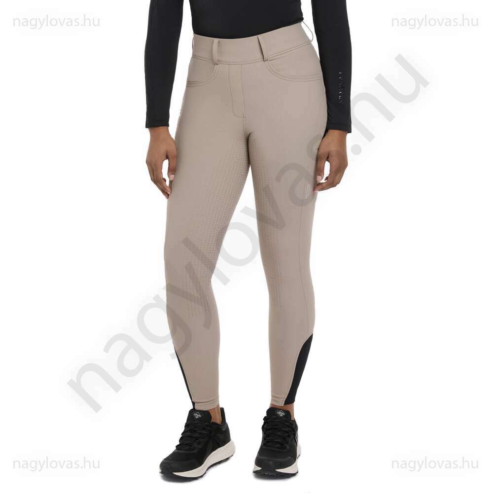 Lemieux Amy full szilikon lovaglóleggings pecan 
