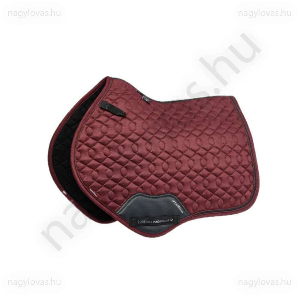 LeMieux Suede CC Crystal  nyeregalátét burgundy