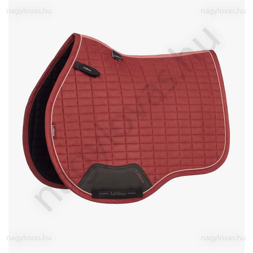 LeMieux Suede GP Square díjnyeregalátét russet