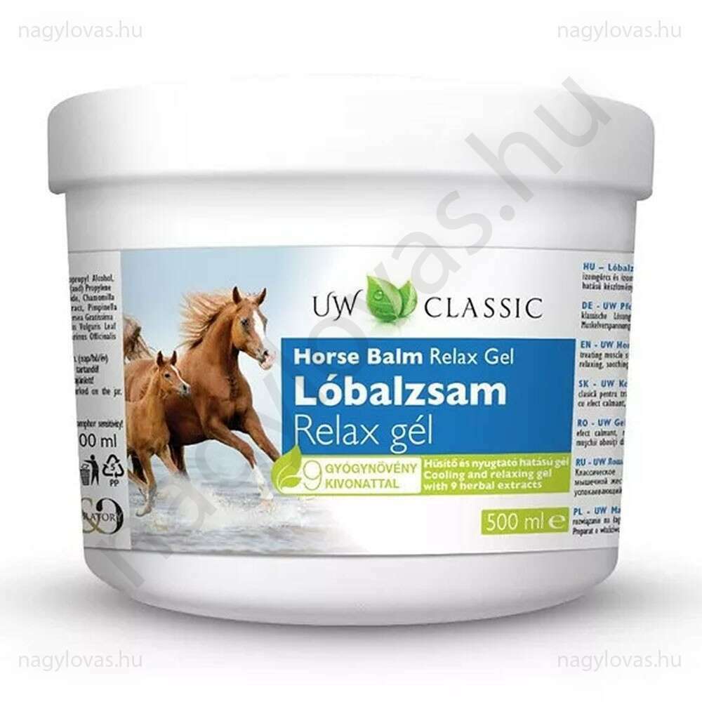 Lóbalzsam Relax gél 500ml