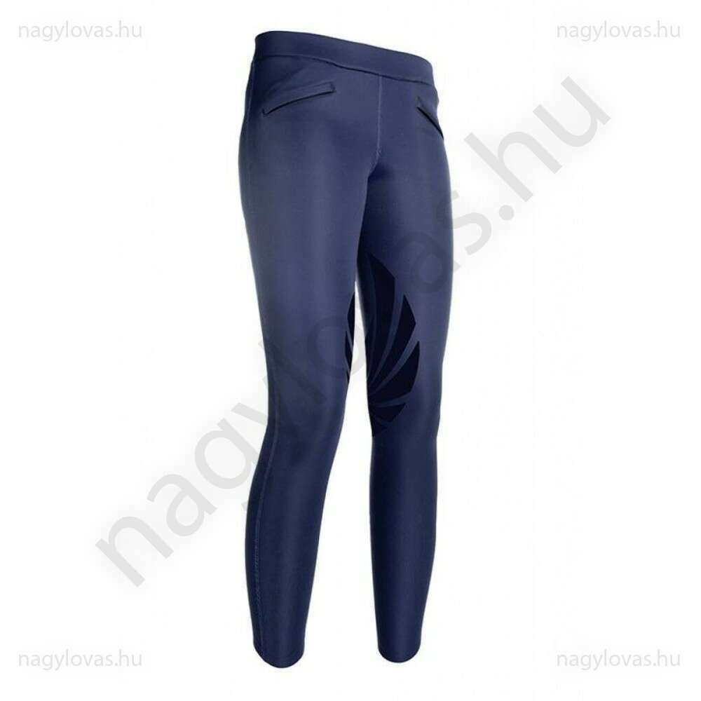 Lovagló leggings HKM szilikonos Softshell 