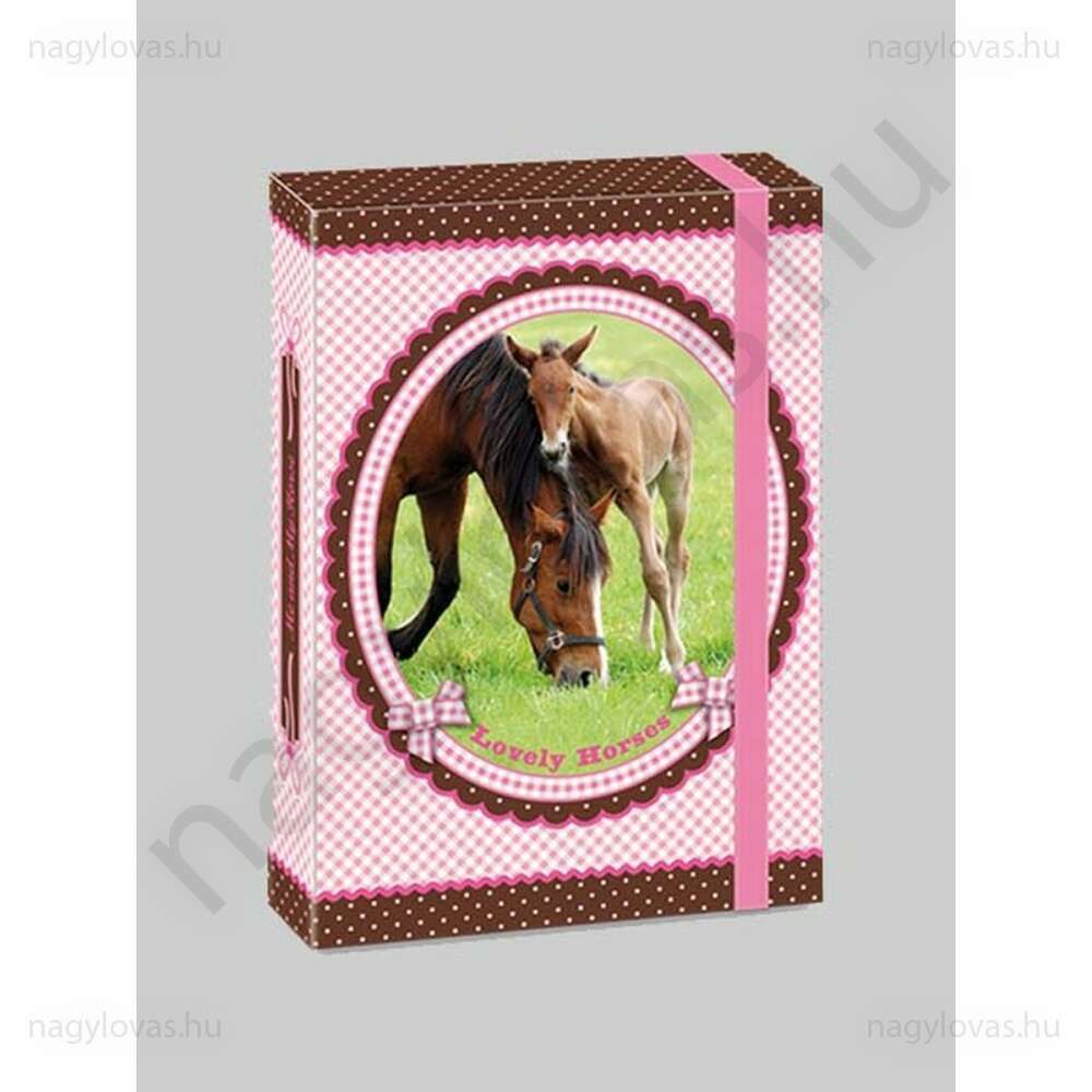 Lovely Horses füzetbox A/5