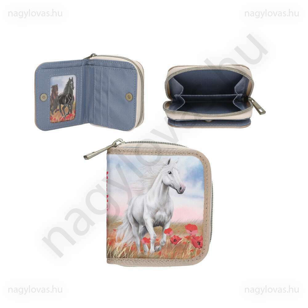 Miss Melody Poppy Sand lovas pénztárca