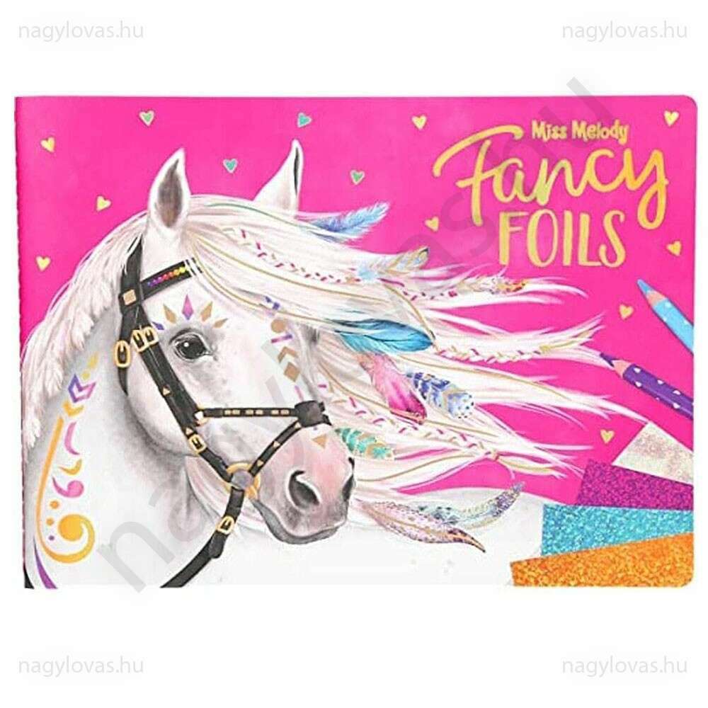 Miss Melody színező Fancy Foils