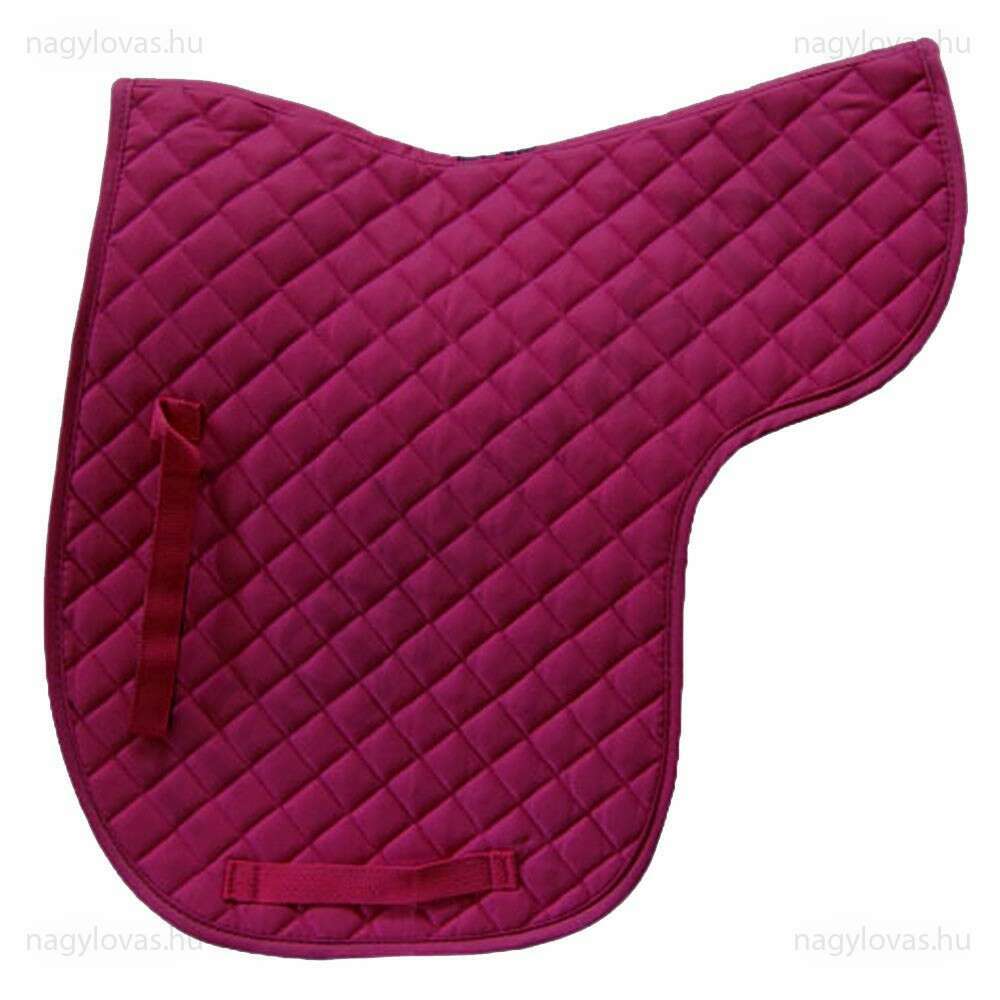 Nyeregalátét szabott steppelt pink full